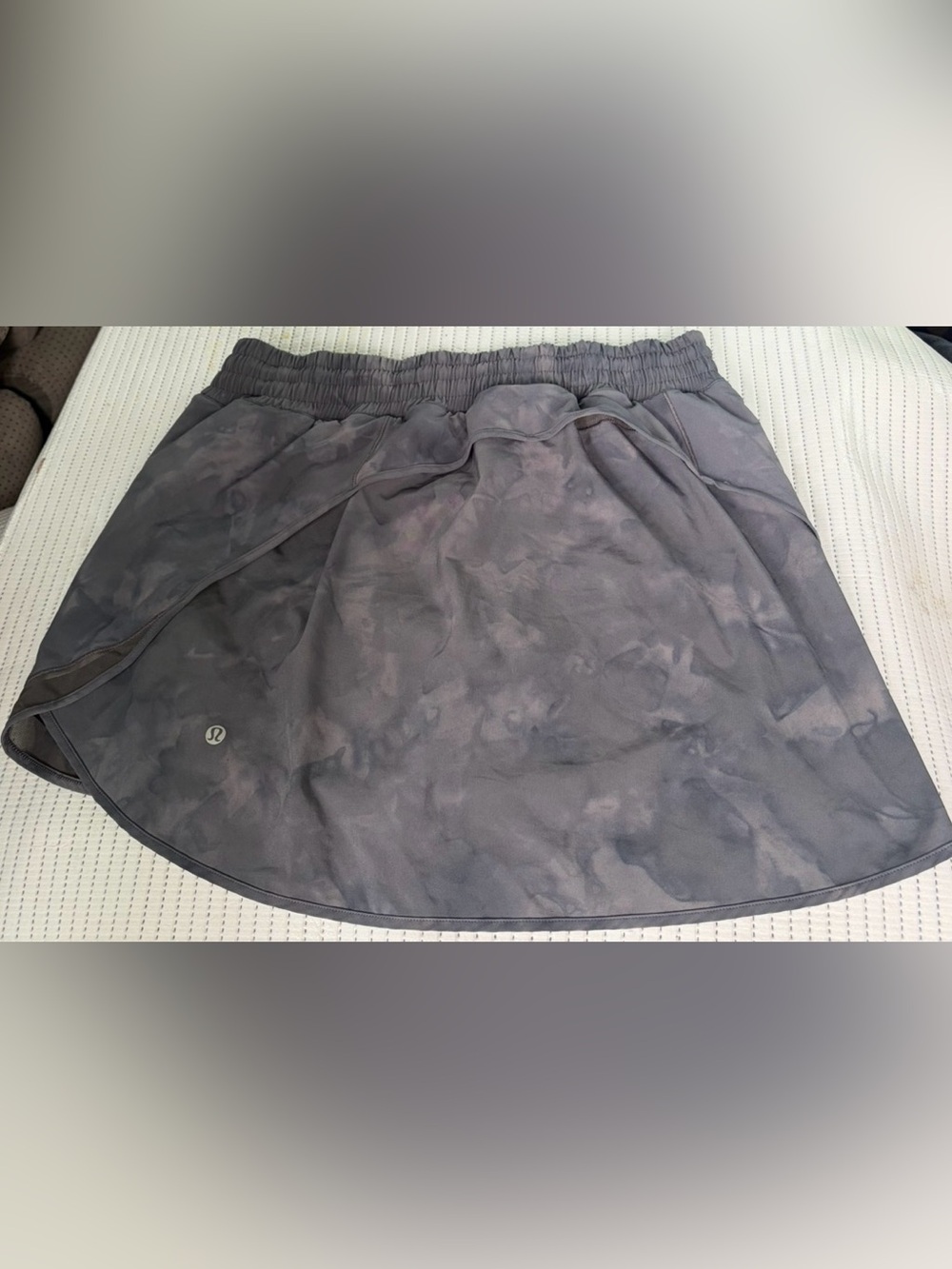 lululemon athletica Gray Tie-Dye Circle Skirt
